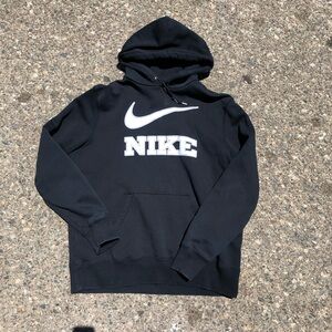 Nike Black Pullover Sweater with Iconic Swoosh